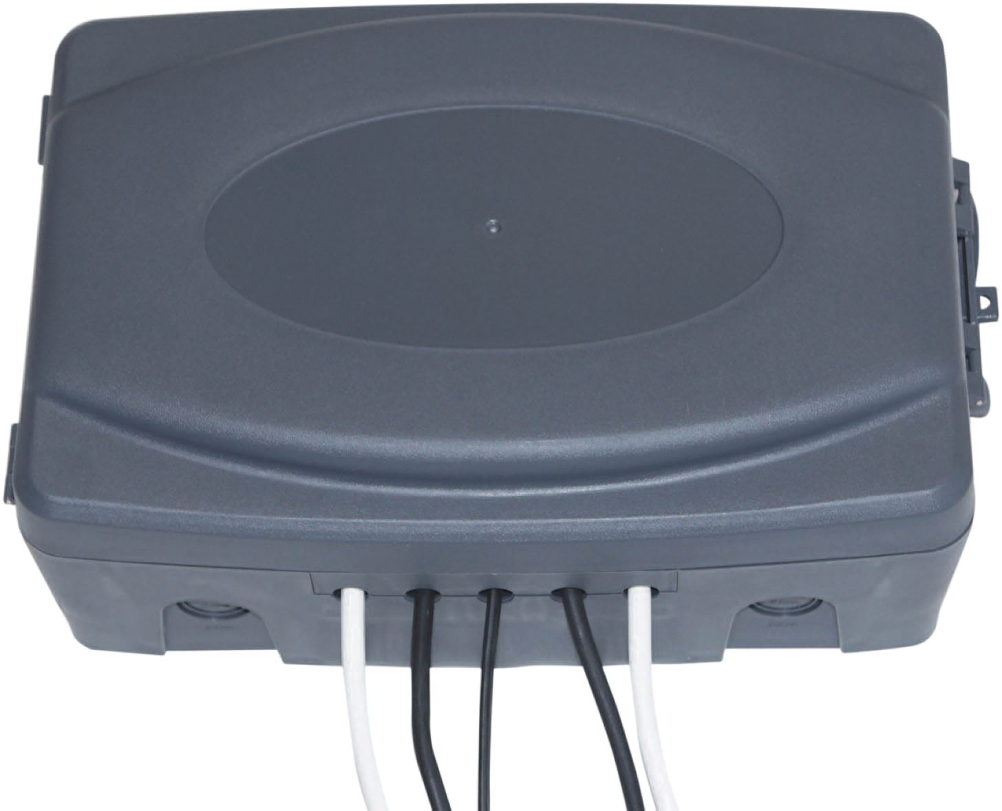 Outdoor IP54 Rated Weatherproof Electrical Connection Box for Extension Leads and Sockets, Grey