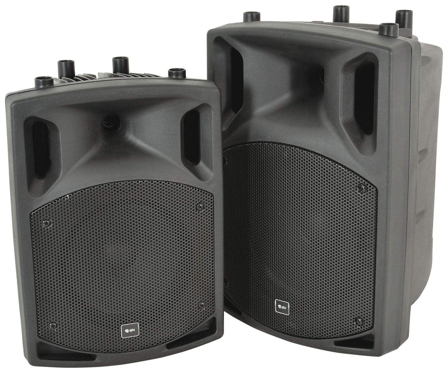 QTX QX8BT 200W Active Powered Portable PA Speaker with Bluetooth