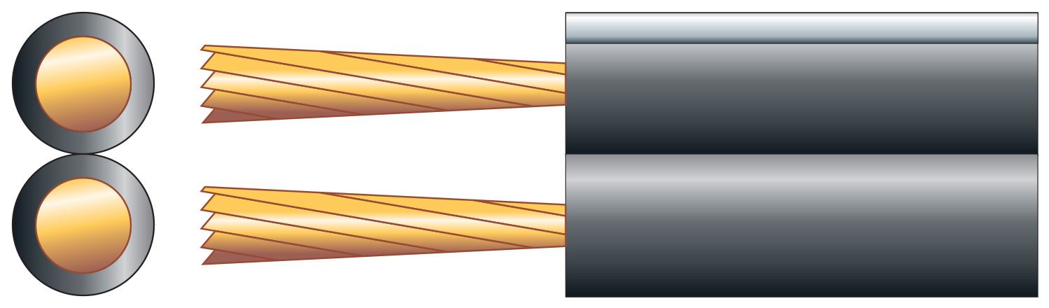 Mercury 100m Black Loudspeaker Cable Home HiFi Stereo Speaker Wire 4.5 x 9mm 42 Strand