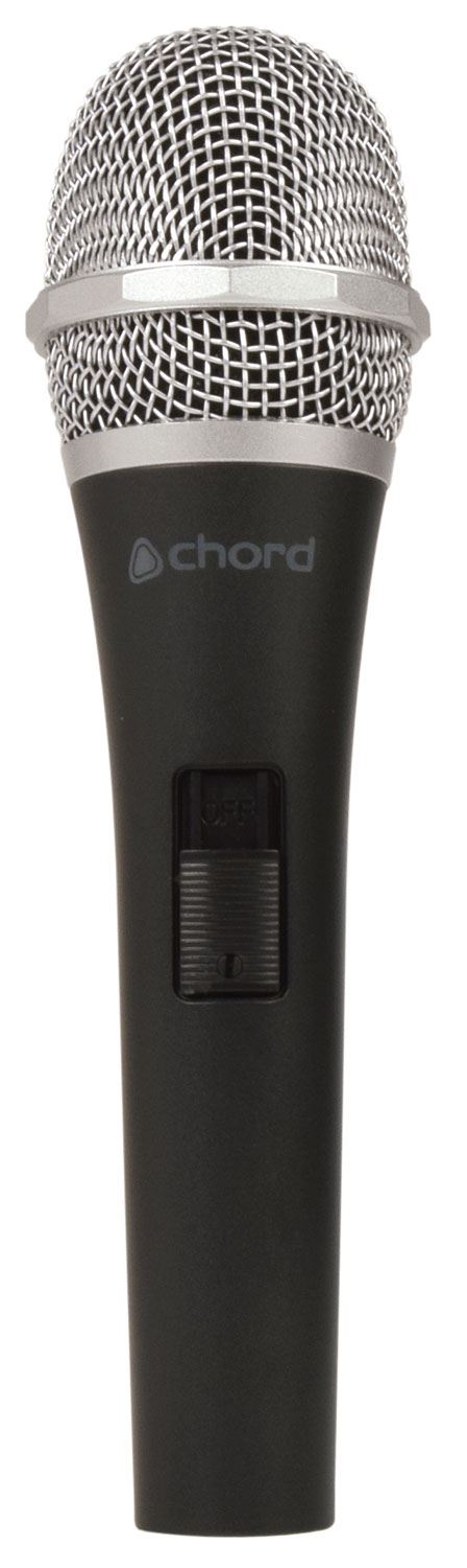 Chord DM04 High Quality Dynamic Vocal Microphone | Black