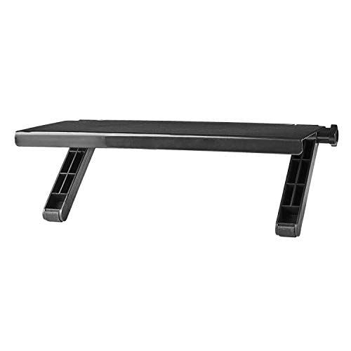 Nedis Screen Top Shelf | Used for: Desktop / Notebook | Max. carrying capacity: 6 kg | Black | Plastic