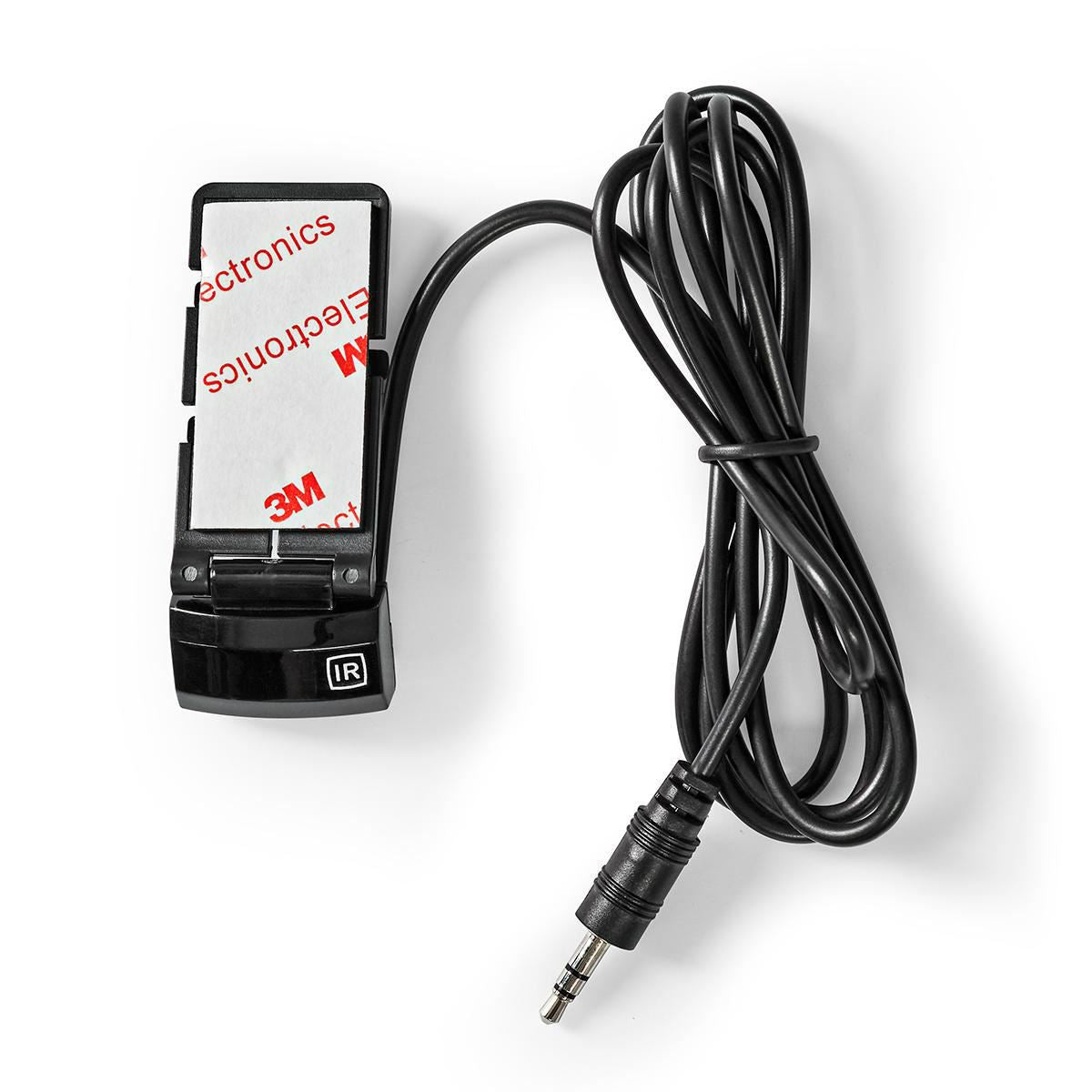 Nedis IR Remote Control Receiver Extender Kit Controls 3 Devices 7m Range for DVD Players, Set-Top Boxes, TV, Home Cinema - Black