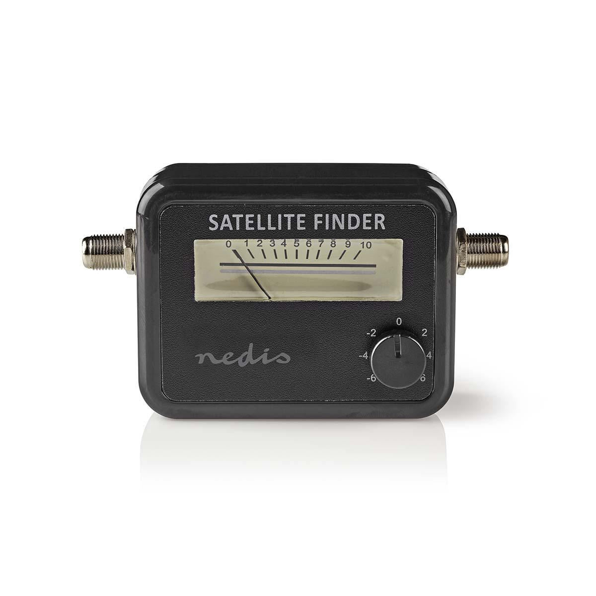 Nedis Satellite Signal Strength Meter | 950-2400 MHz | Input sensitivity: 83 dB | Output level: 102 dBuV | Black