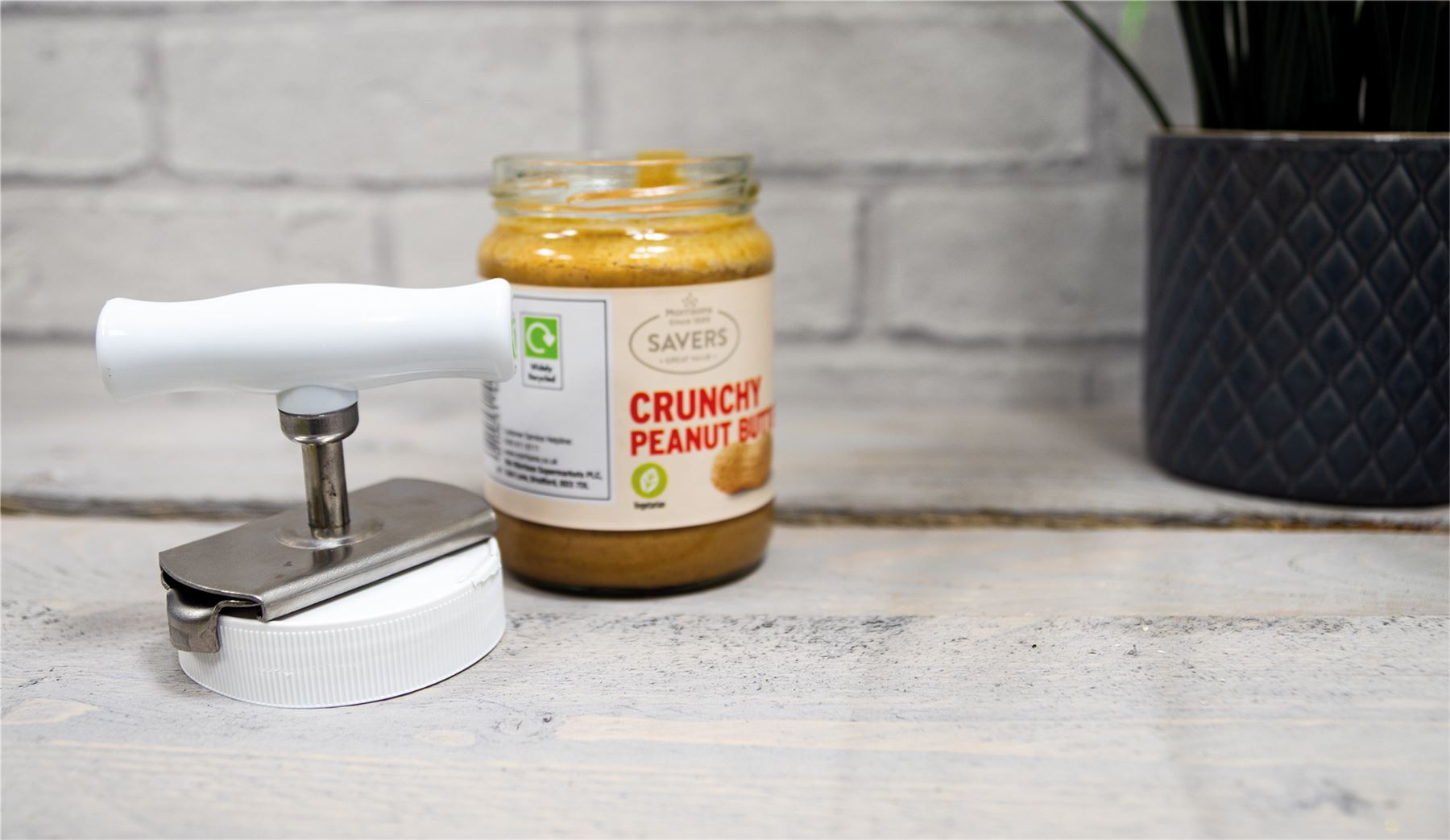 Twist Handle Jar Opener for Arthritis and Weak Grip