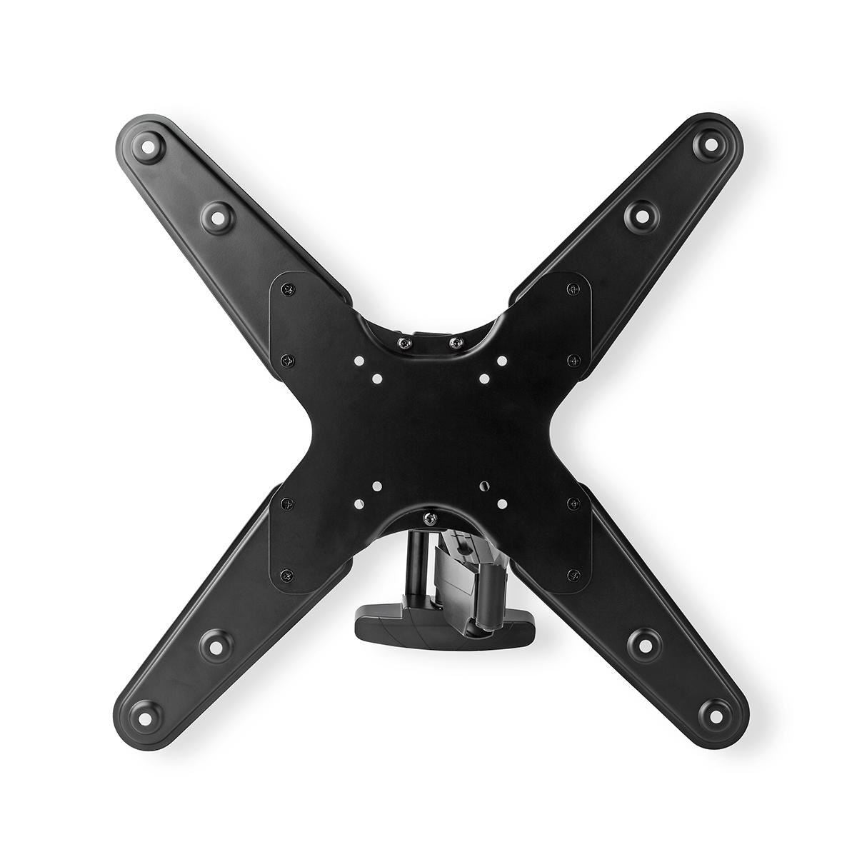 Nedis Vertical TV Wall Mount | 23 - 55 " | Maximum supported screen weight: 30 kg | Vertical movement range: 0-282 mm | Minimum wall distance: 61 mm | Maximum wall distance: 565 mm | Tiltable | Rotatable | 3 Pivot point(s) | ABS / Steel | Black