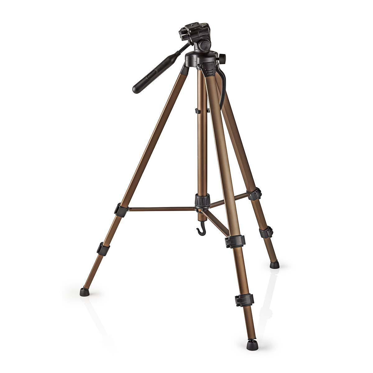 Ex-Pro TR-560AN Professional Photographic Camera Tripod (652mm - 1560mm / 61") Light Weight, Full Geared , Fluid Pan Head