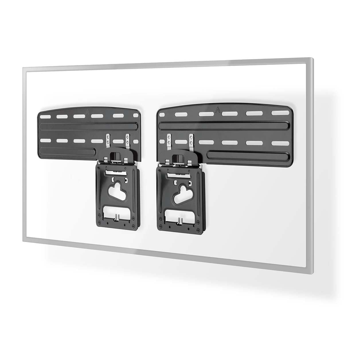 Nedis Micro-Gap Fixed TV Wall Mount for Samsung 43-85" Neo QLED, QLED (Excl. Q80A) and Crystal UHD TVs up to 60kg - Ultra Slim 7.5mm