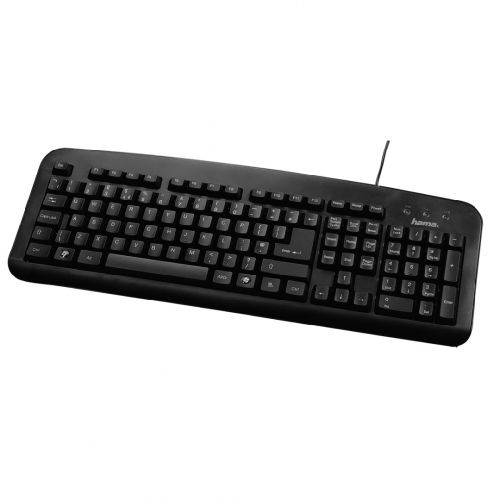 Hama K212 Basic Keyboard, black | BOXED2ME