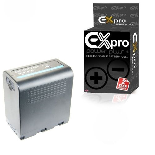 Ex-Pro® JVC SSL-JVC70 Replacement Camcorder battery - High 