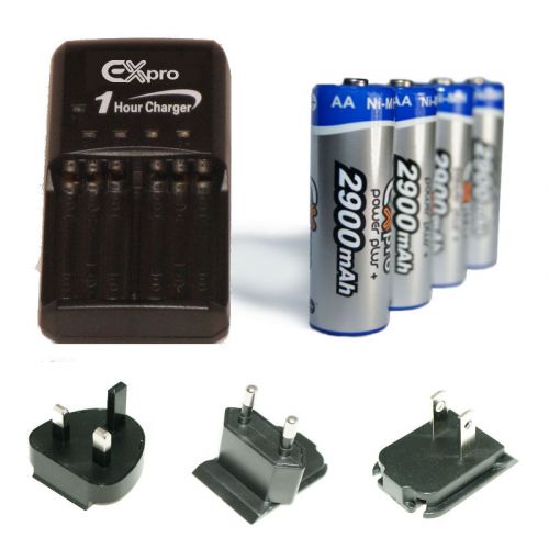 CASE 8 x AA 2850 MAH DIGIMAX RECHARGEABLE BATTERIES 