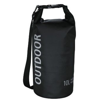 Hama Roll-Up Waterproof Outdoor Sports Bag 10L Black