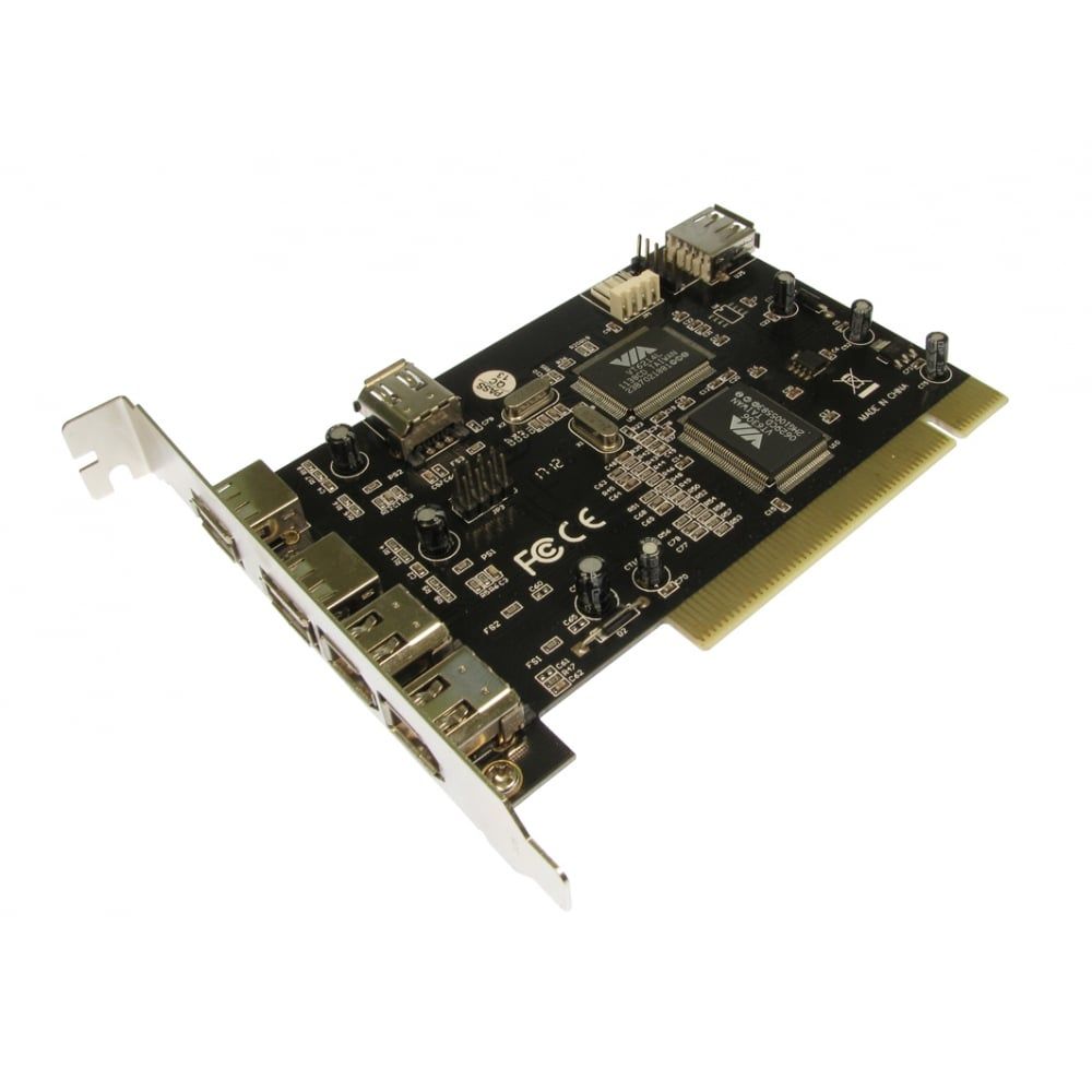 Image of USB 2.0 & Firewire PCI card with Internal Ports
