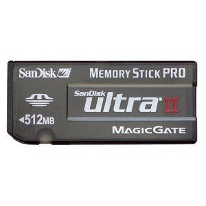 Image of Sandisk 512MB Ultra II Memory Stick PRO