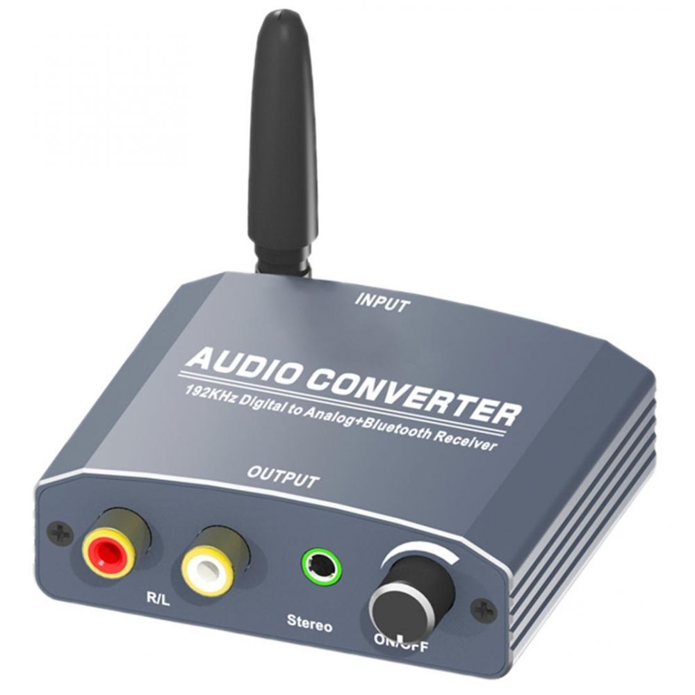 Image of Ex-Pro Bluetooth Audio Adapter, HIFI Bluetooth Receiver, Bluetooth to Phono RCA & 3.5mm AUX