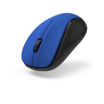 Image of Hama Silent Wireless Mouse 3 Buttons 2.4GHz 1200DPI Wireless Optical Mouse Wireless Computer Mouse for Laptop/PC/Notebook Blue