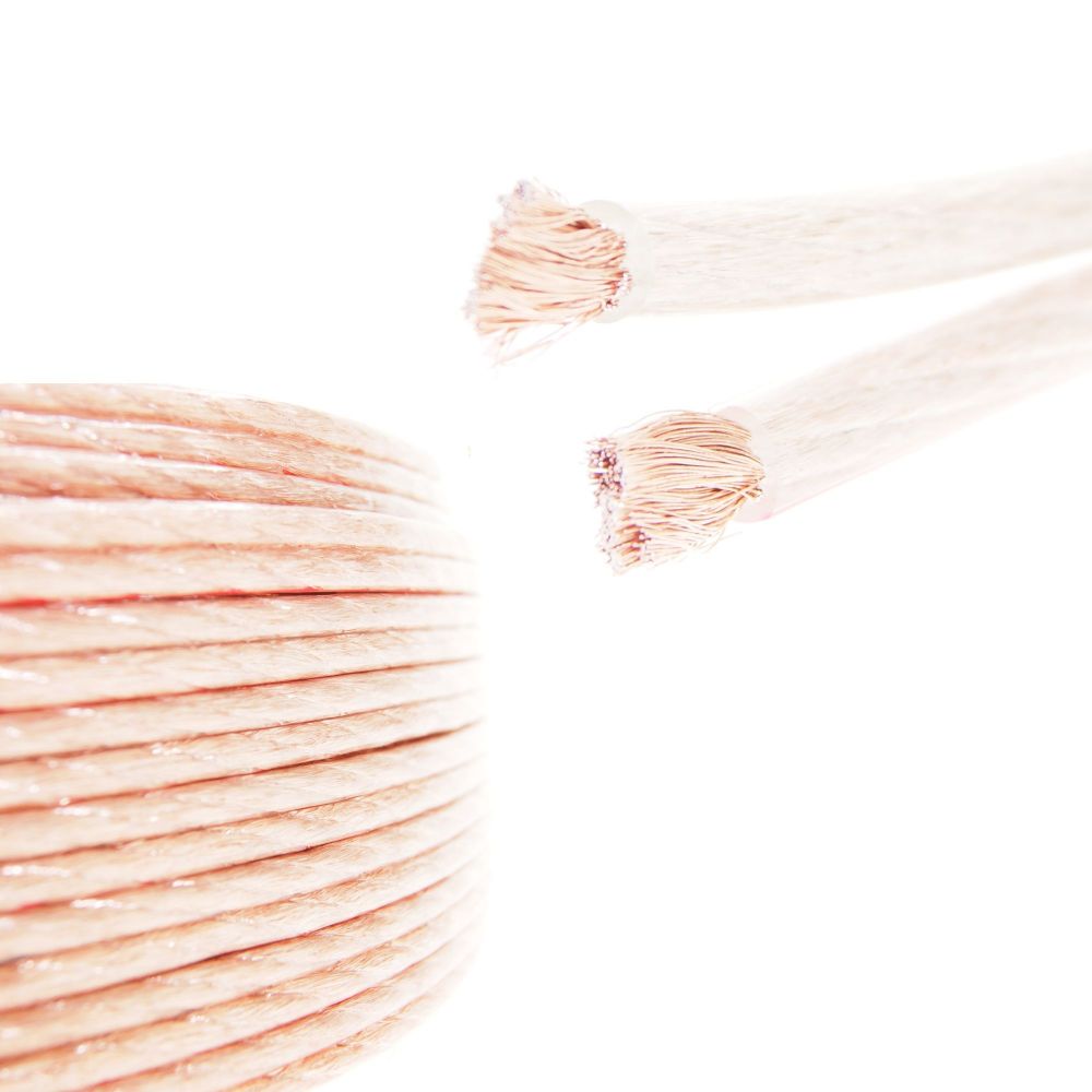 Ex-Pro® - AV-Pro 770 Strand Loud Audio/Speaker Cable, 2 x 6mm² [OD 11mm x 5.5mm] - 10m Reel