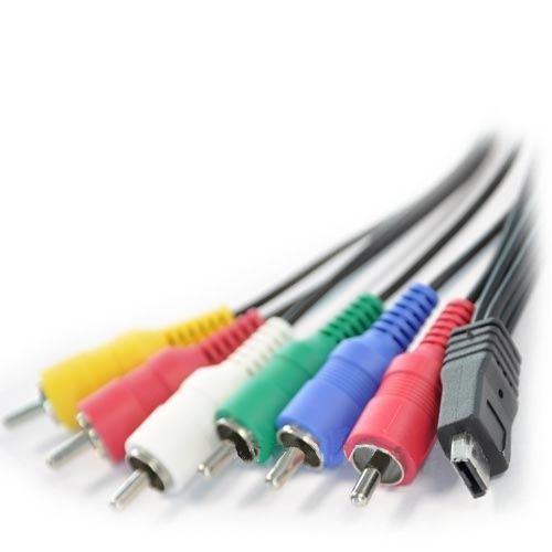 Image of Ex-Pro Panasonic Digital Camcorder Stereo AV Audio Video Cable / RGB Component multi Cable - Panasonic Part K1HY12YY0004