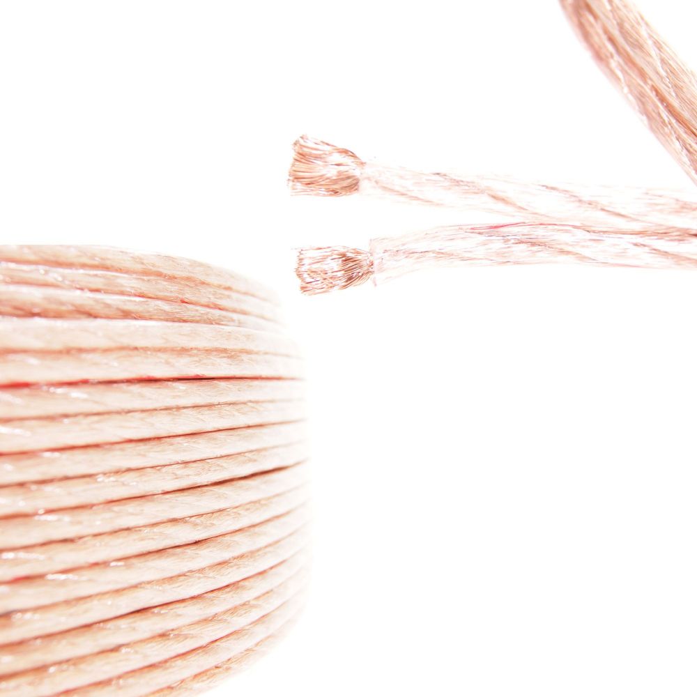 Ex-Pro® - AV-Pro 540 Strand Loud Audio/Speaker Cable, 2 x 4mm² [OD 8.6mm x 4.3mm] - 30m Reel