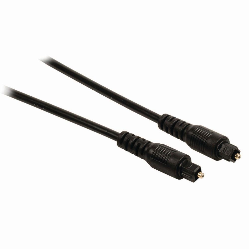 Nedis 5m Optical TOS Cable Digital Audio HQ 4mm Lead GOLD for Soundbar/PS4/TV/Sky