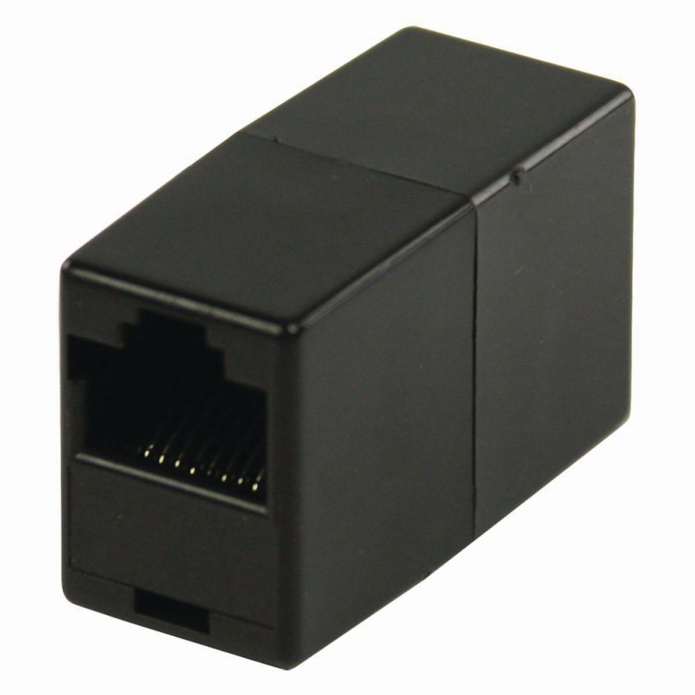 Nedis Cat 5 Crossover Network Adapter | RJ45 Female - RJ45 Female | Black