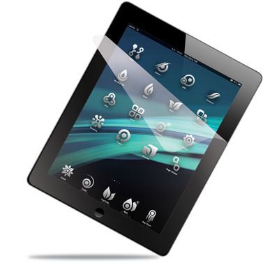 Image of CLiPtec® Ztoss i-Crystal [CLEAR] Screen Guard Overlay Protector for iPad 1,2 & 3