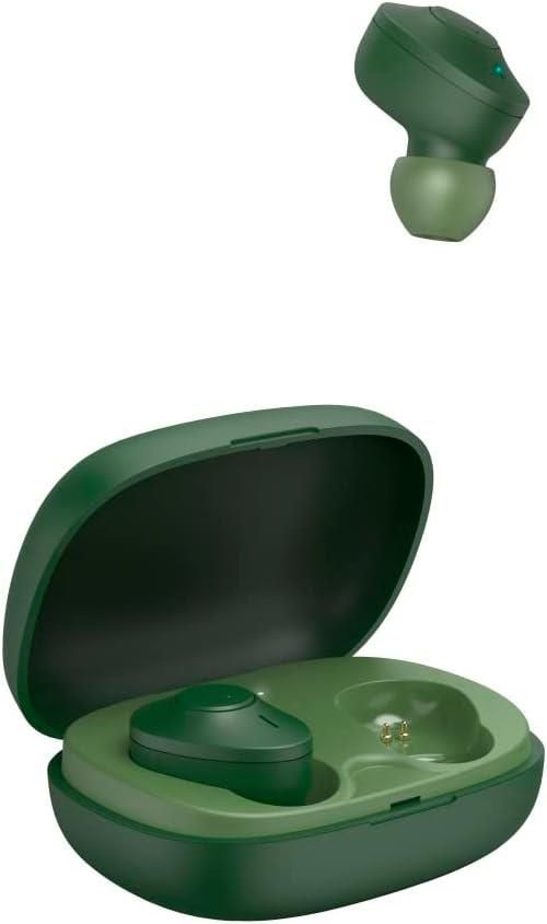 Hama Freedom TWS Bluetooth® Headphones, In-Ear, Bass Boost, Ear Buds with Charge Box - Green