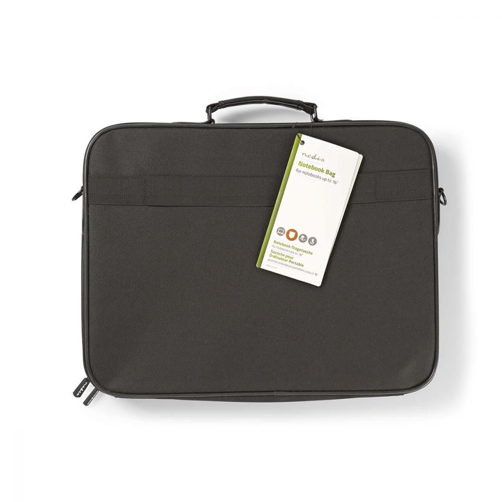 Image of Nedis Laptop Bag with Shoulder Strap for 15-16 inch Notebook with Storage Pockets & Screen Protector
