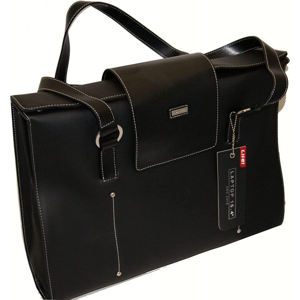 Black Macbook Laptop Notebook to 15.4" Messenger Bag Stylish Case