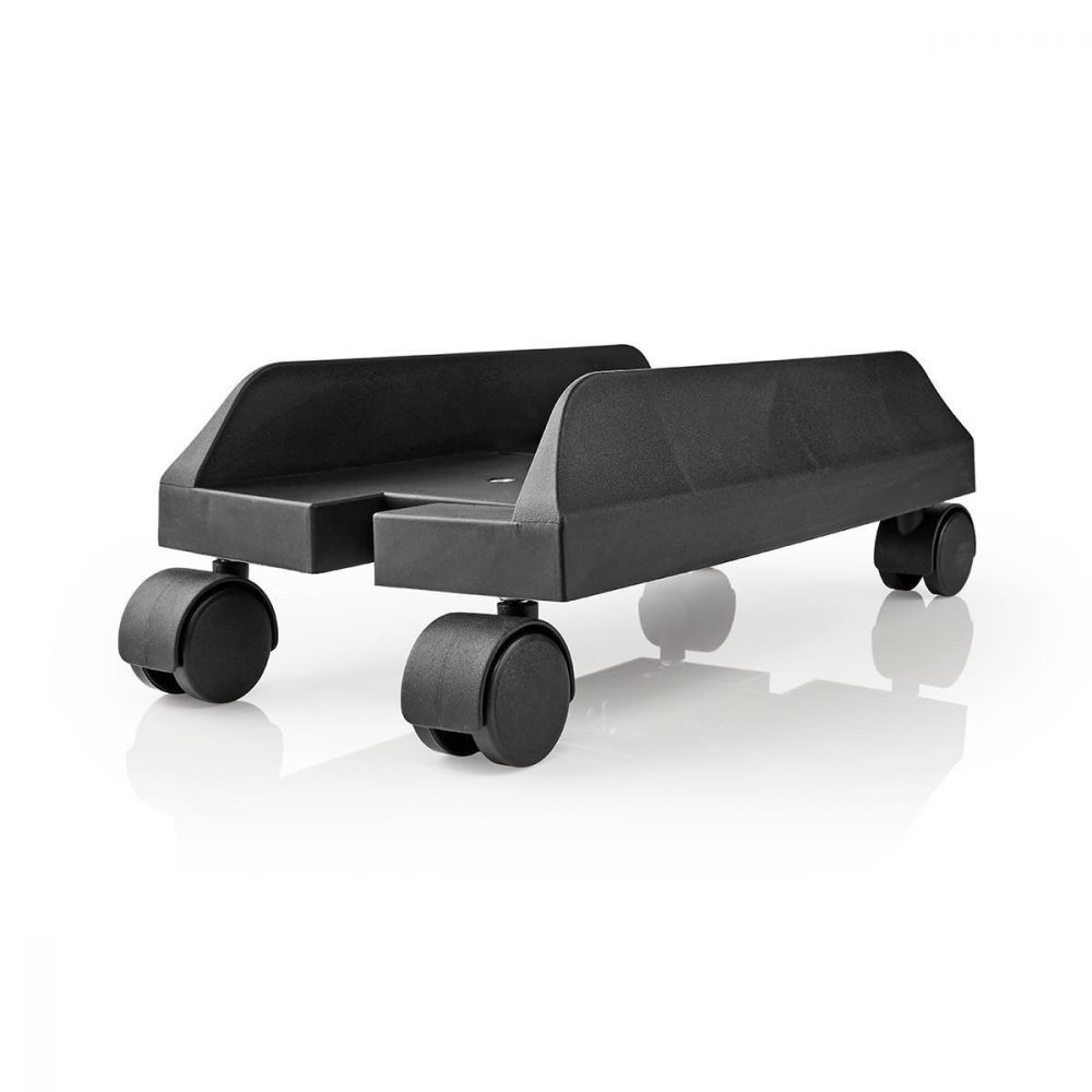 Adjustable Desktop Bast Station Computer Stand / Trolley / Mobile PC - Black High Quality