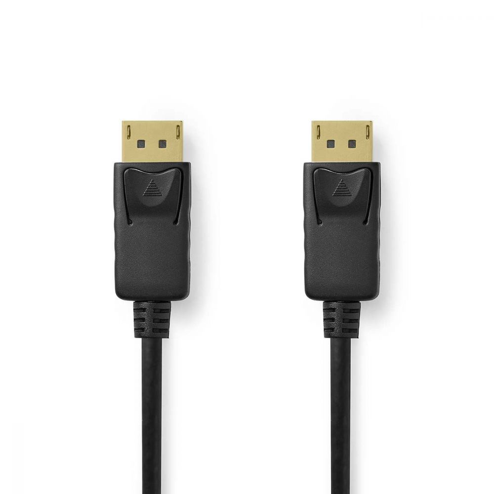Image of Nedis 2m DisplayPort Cable 1.4, 8K DP Cable, [8K@60hz, 4K@120hz], HBR3 Support 32.4Gbps, HDCP 2.2, Gold-Plated 8K Display Port Cab...