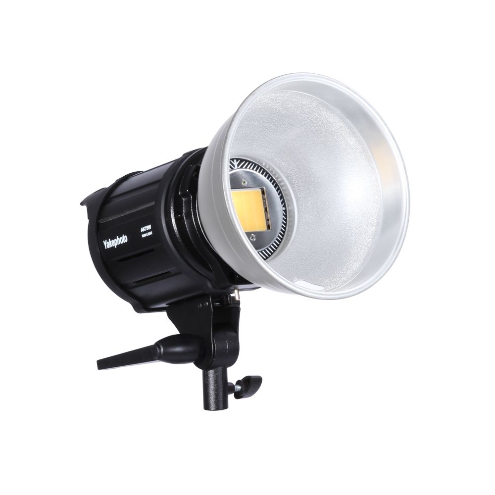 Ex-Pro Yakephoto 75W LED Video Light CRI 95+ 5700K ±200K Dimmable Continous Light with Bowens Mount and Remote Control for Studio...