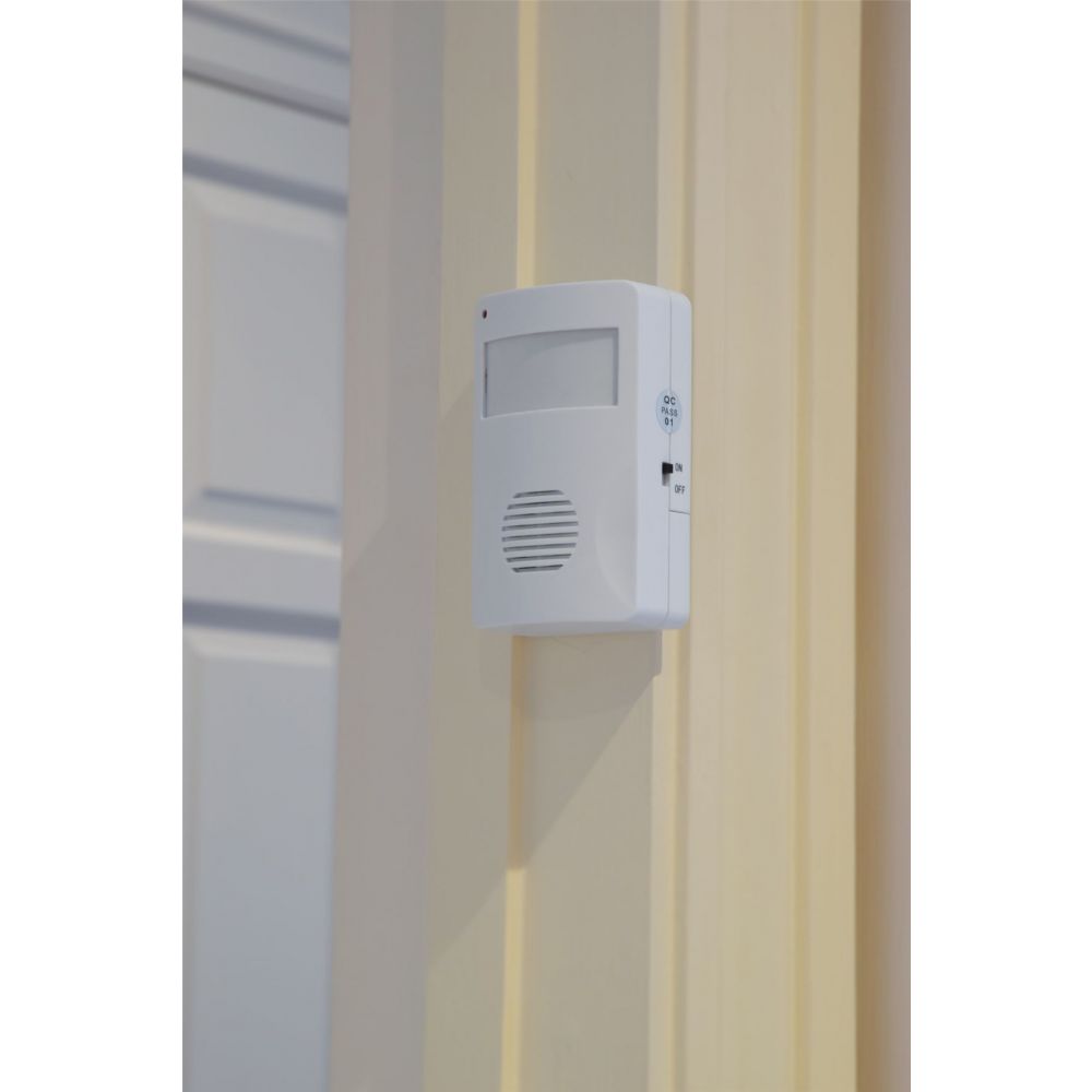 Image of Door Entry Alarm Chime Bell PIR Wireless Motion Sensor Detector Shop Door Home
