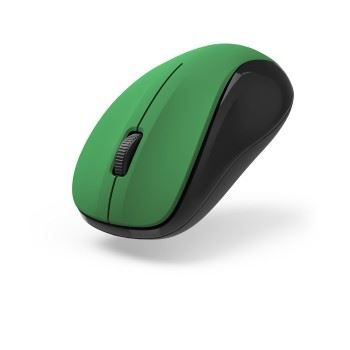 Image of Hama Silent Wireless Mouse 3 Buttons 2.4GHz 1200DPI Wireless Optical Mouse Wireless Computer Mouse for Laptop/PC/Notebook Green