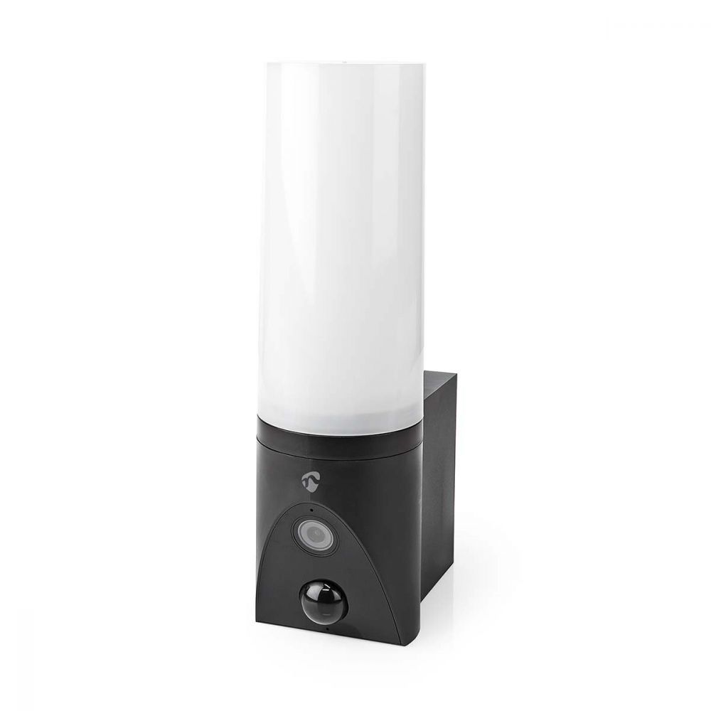Image of Nedis Smart Floodlight Security Camera with PIR Motion Sensor, Alarm, Night Vision and 2-Way Audio
