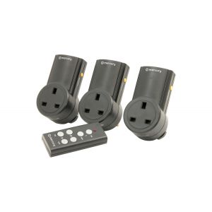 Wireless Remote Control Sockets with 30m Operating Range