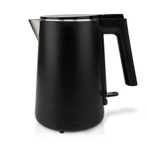 1L Electric Kettle Cordless Black 2150W Boil Dry Protection Auto Switch Off