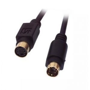 Gold Connectors Ex-Pro 1.5m SCART to SVHS S-VHS S-Video Lead Cable Wire Video/DVD to PC 