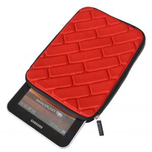 Croco® Super Chocolate Case Cover Carry Sleeve for 10.1-Inch Samsung Galaxy Tab/Tab2 P7500 Black P7510