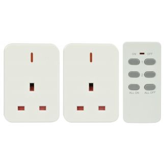 Energenie Remote Control Sockets 13A 3 Pack