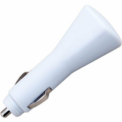 Ex-Pro USB White 12v In-Car in Car Charger Charge - Connect your USB Cable to your Car Cigarette adapter.