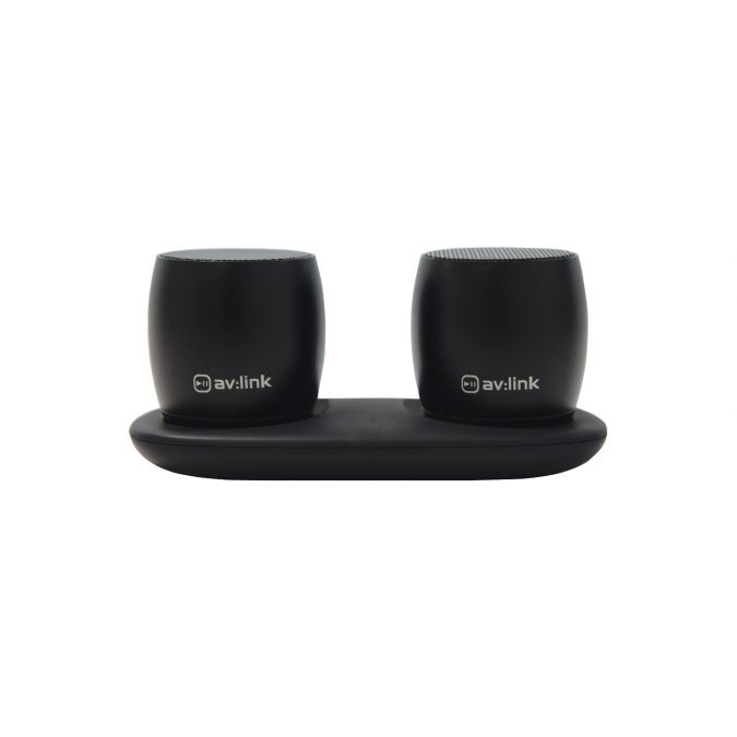 Sound Shots - True Wireless Portable Rechargeable Bluetooth Speakers Pair with Base Charger