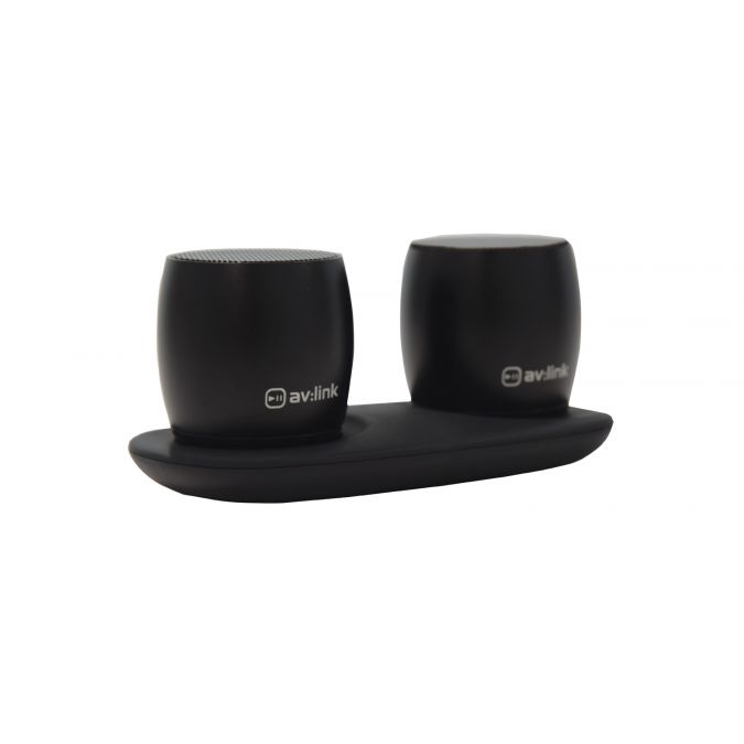 Sound Shots - True Wireless Portable Rechargeable Bluetooth Speakers Pair with Base Charger