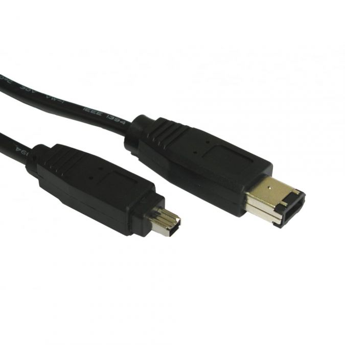 CDL 3m Firewire 400 IEEE1394 6 Pin to 4 Pin Male Cable Lead PC Mac DV OUT CAMCORDER BOXED2ME