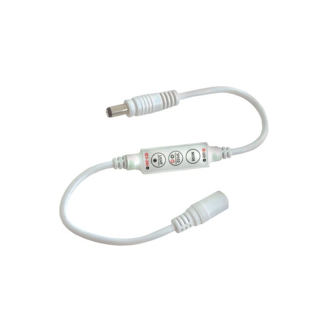 Single colour LED tape controller with DC jacks