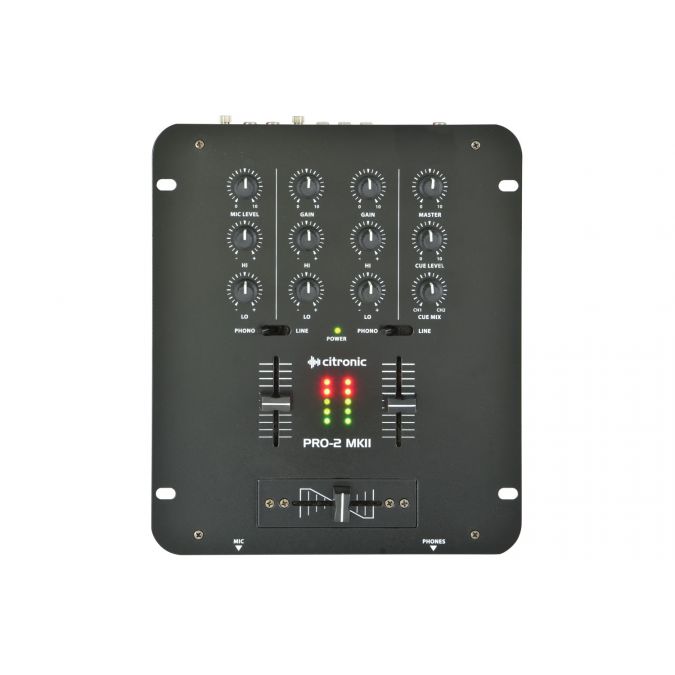 Citronic Pro:2 Dj Mkii - 2 Channel Compact Dj Mixer 2 Channel 