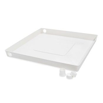 Xavax Drip Tray for Washing Machine and Dishwasher 65 x 65 x 6 cm white 