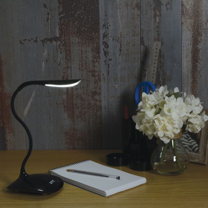 Touch Sensor Dimmable USB Powered LED Desk Table Bedside Reading Lamp