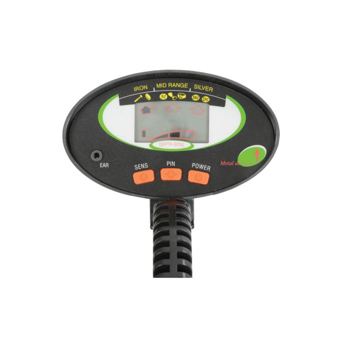 Mercury Extendable Digital Metal Detector With LCD Display & Sounds Alert Water Proof
