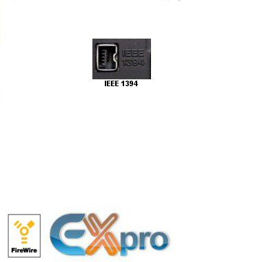 Ex-Pro Firewire iLink DV S400 Cable - 4 Pin Male to 4 Pin Male