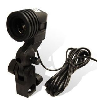 Ex-Pro Continuous Umbrella Single Lighting Head including (ES/E27 standard Screw fitting) for use with Light Stands, Umbrella's & Bulbs
